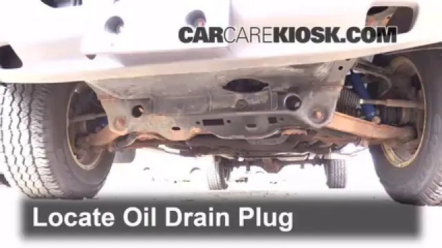 2004 Dodge Dakota Sport 3.7L V6 Crew Cab Pickup (4 Door) Huile Changer l'huile et le filtre à huile